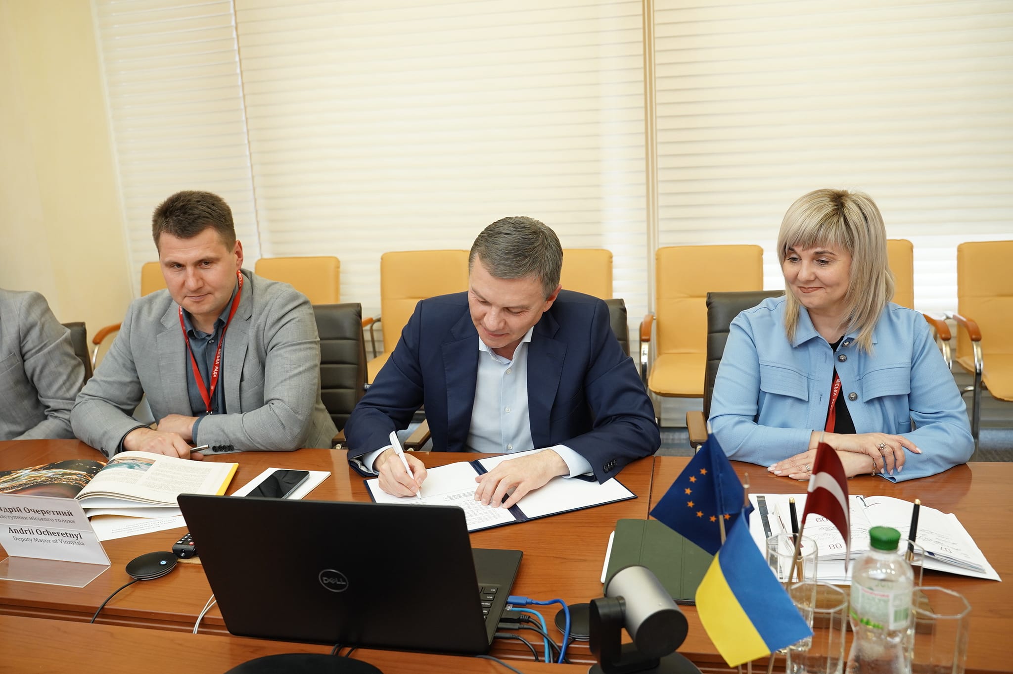 Vinnytsia Signed an Agreement on Commonwealth with the Latvian City of Ventspils - Serhii Morhunov